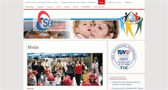 Desktop Screenshot of csr-trebinje.com